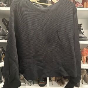 Altar'd State Black Ribbed Sweater